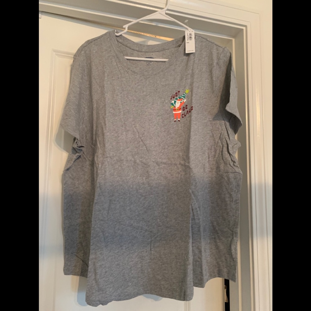 NWT Sz XXL Old Navy Just Be Clause Tee